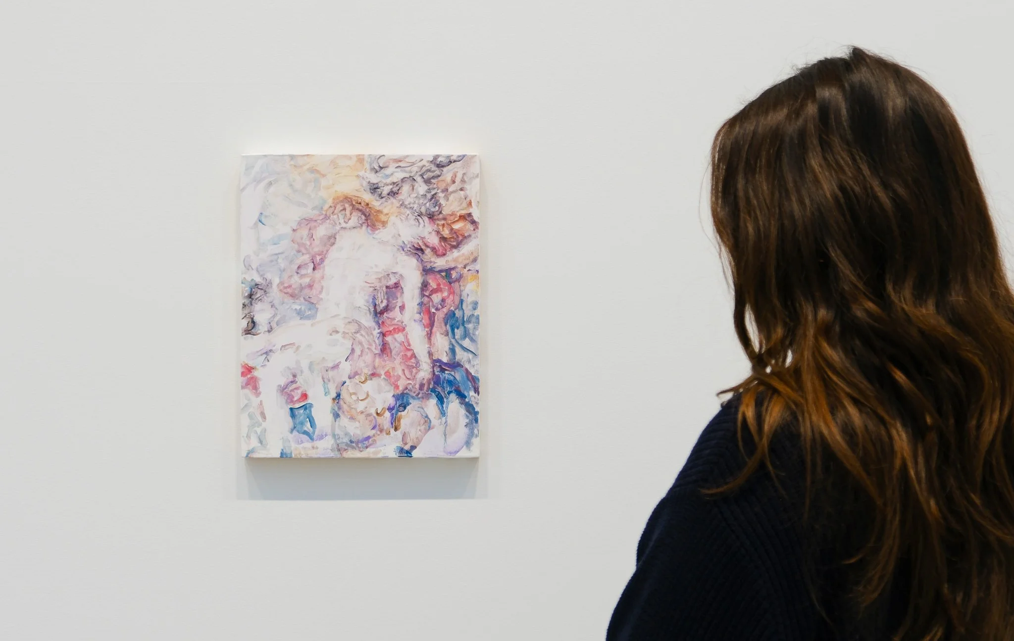 Elizabeth Peyton's latest solo show at David Zwirner Gallery in
